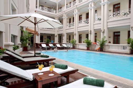 Pool at Grand Hotel, Saigon
