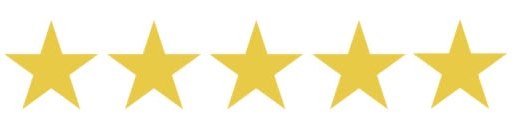 5 x gold stars cropped